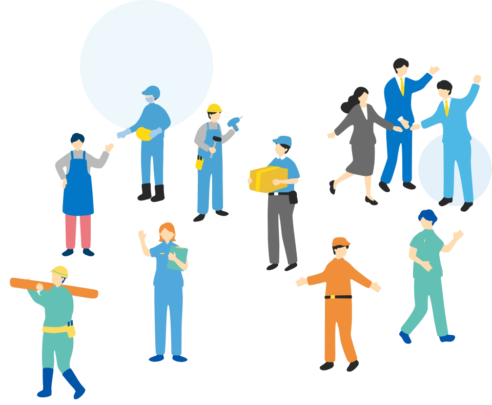 人がイキイキと働く会社の魅力を発信し、採用課題を解決のイメージ画像